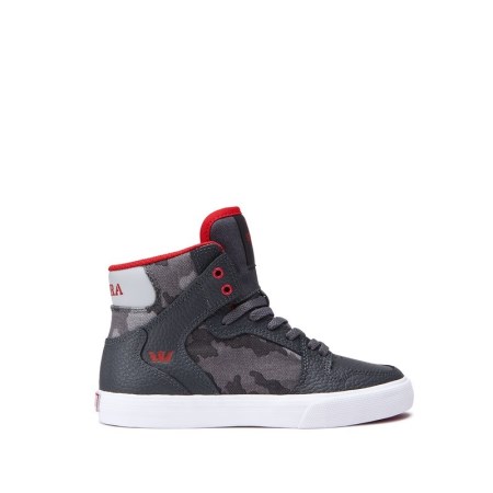 Supra Vaider Camouflage Høye Sneakers Barn [NO-3-W283]